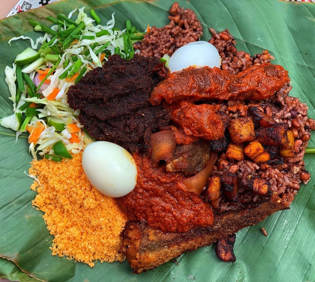 waakye on list of traditional foods in Ghana