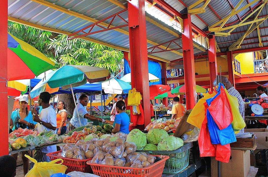 victoria market seychelles