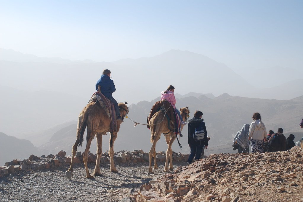 Jabal Mousa Mountain in Egypt