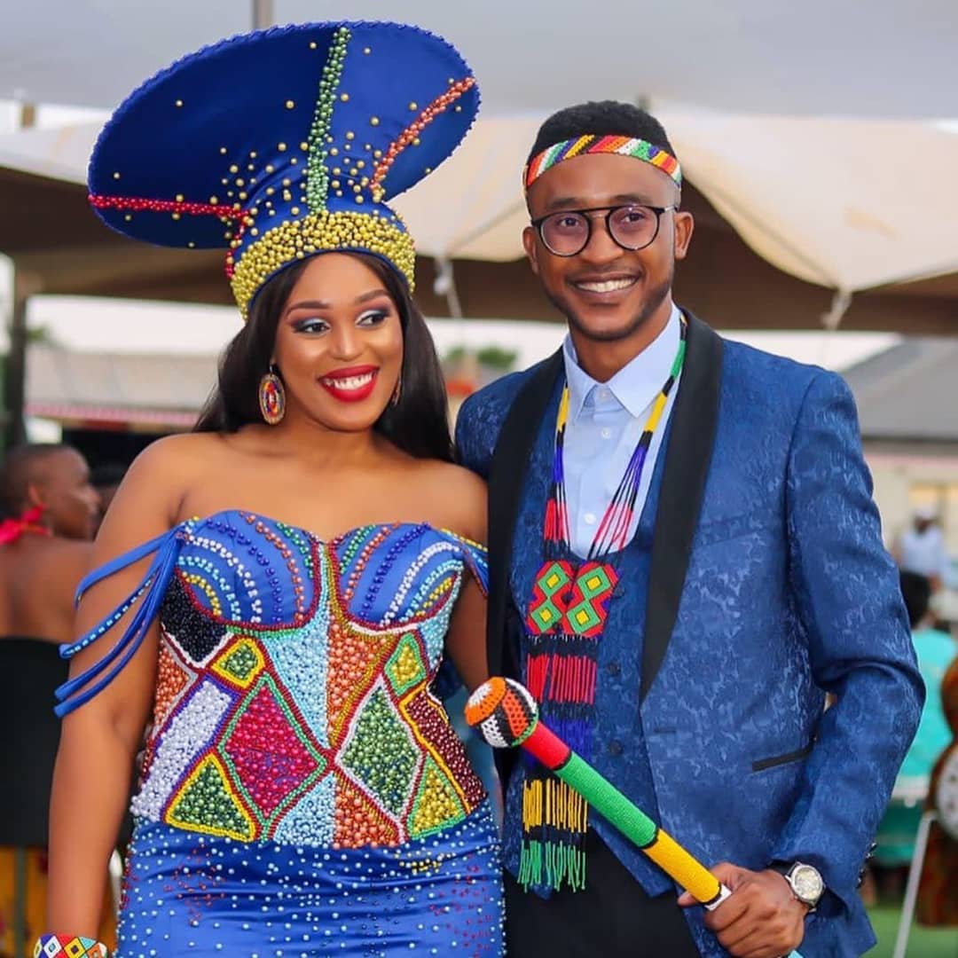 South African wedding outfit