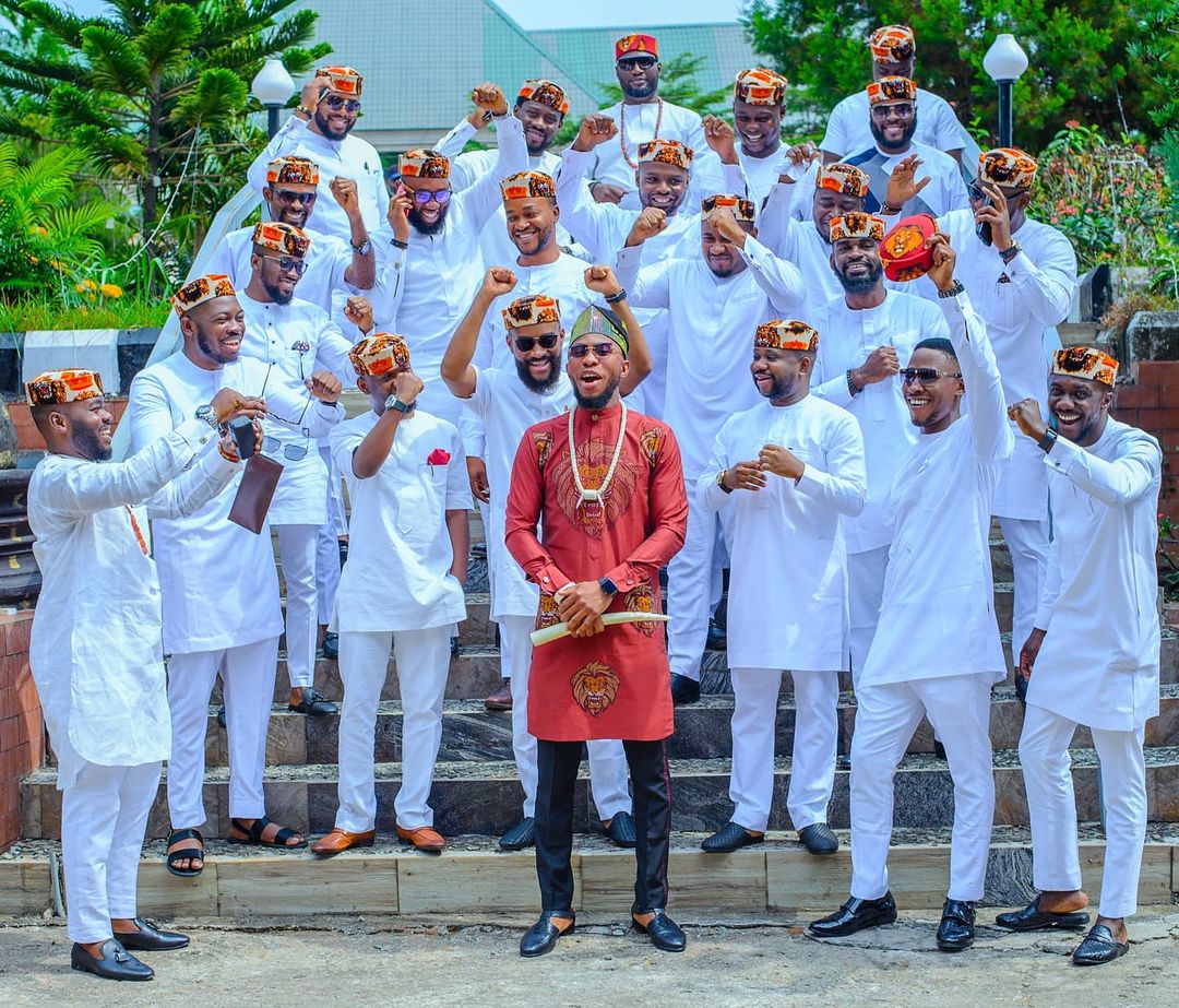 traditional groomens squad goals