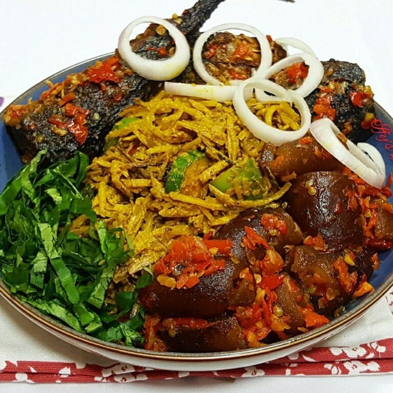 Abacha and Ugba (African Salad)