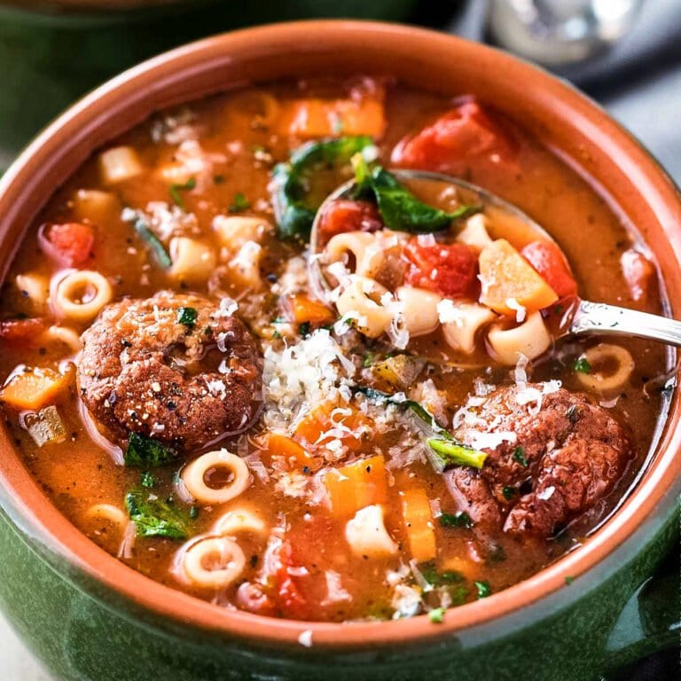 Italian Meatball Soup Recipe