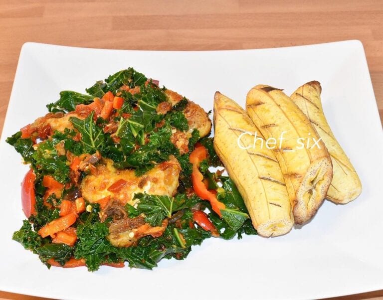 recipe for roasted plantain and vegetable