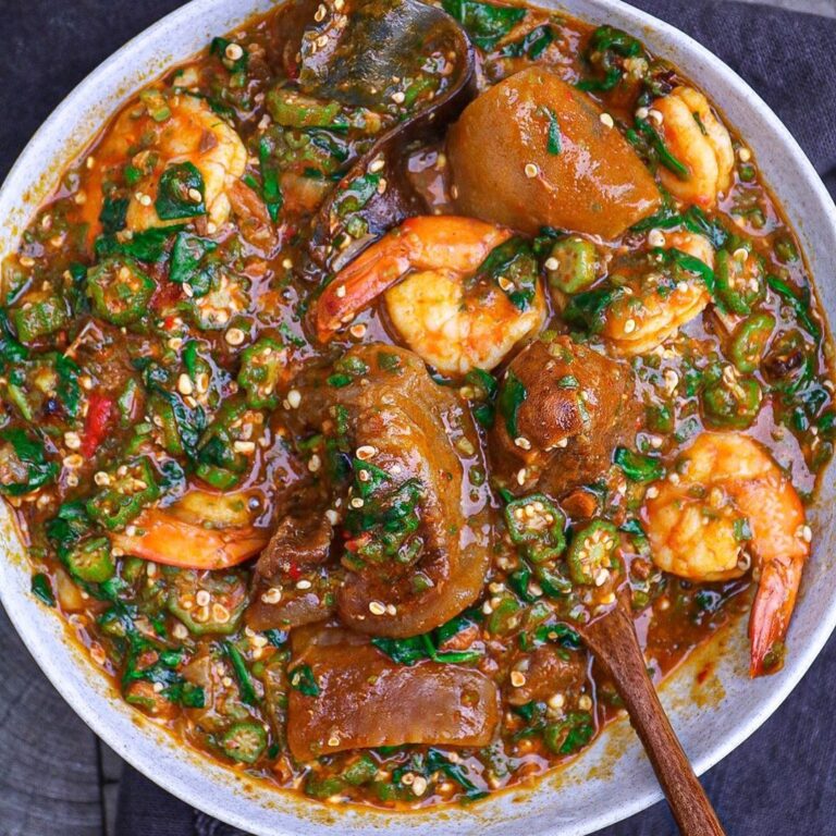 Nigerian okra soup