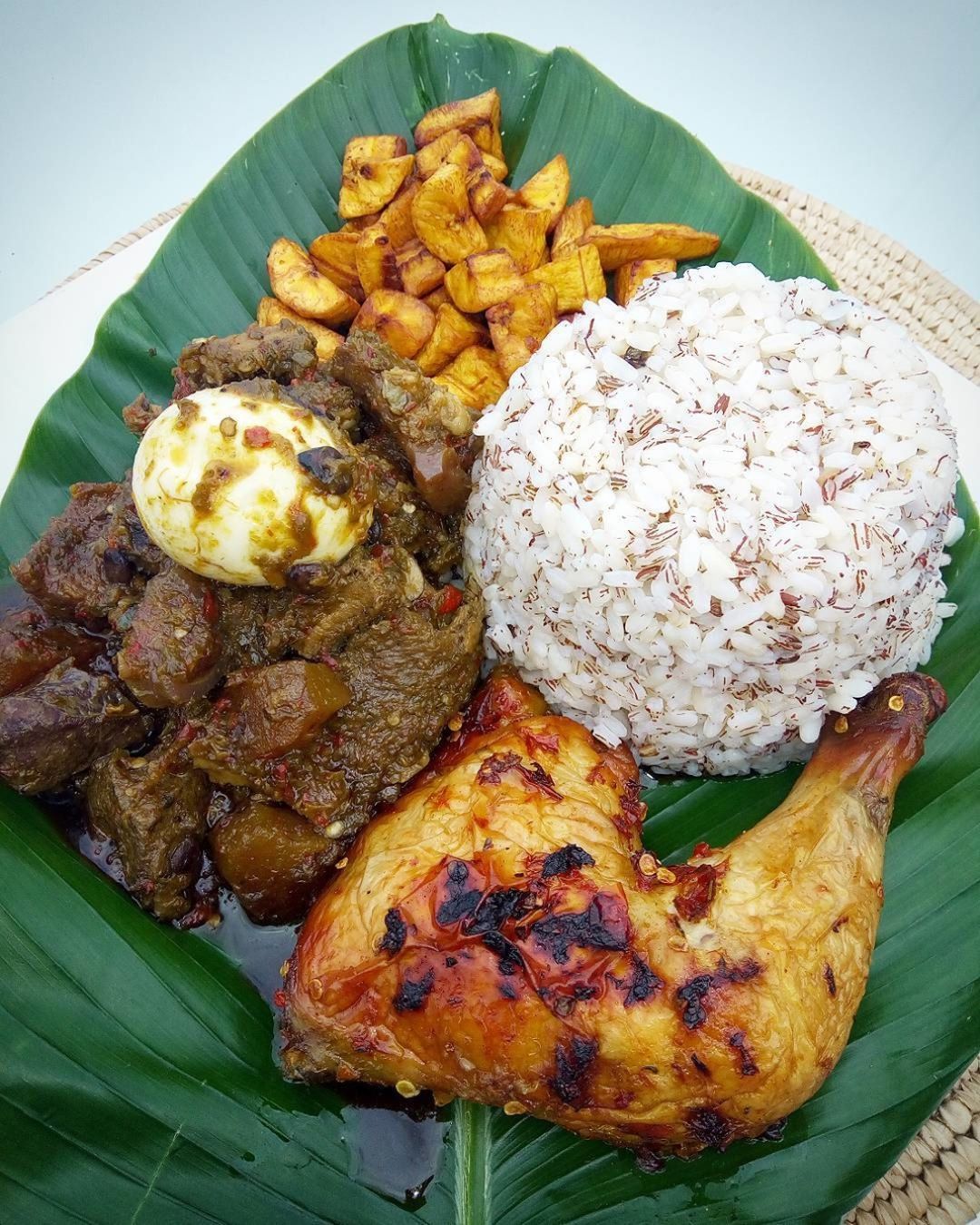 Nigerian Cuisine: Top 10 Yoruba Foods_Ofada Rice