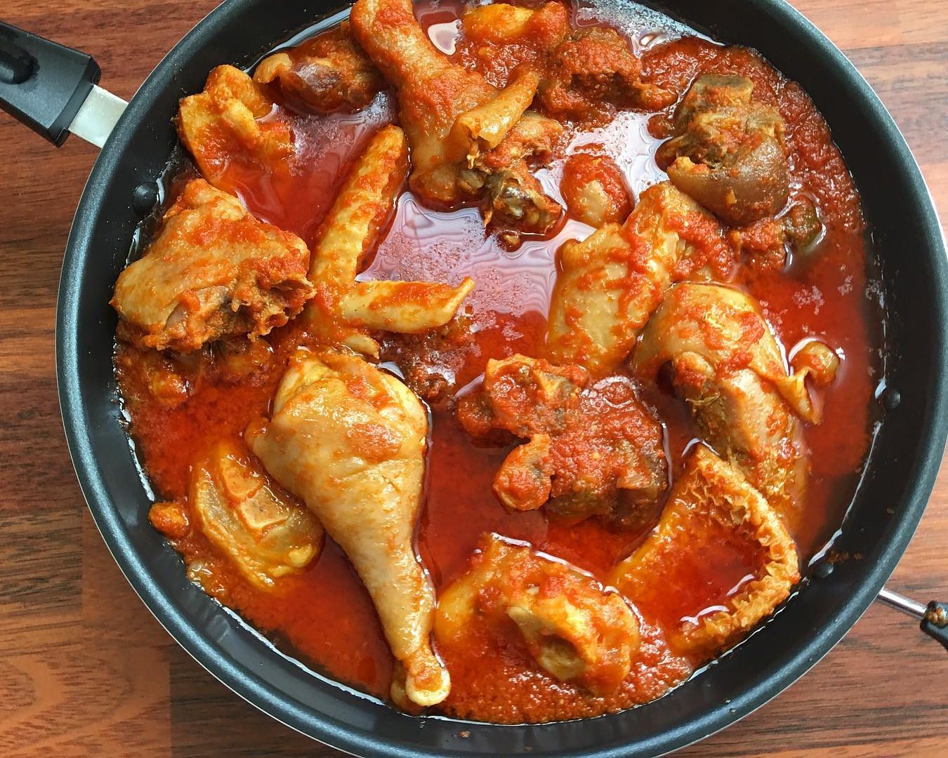 goat meat and chicken stew