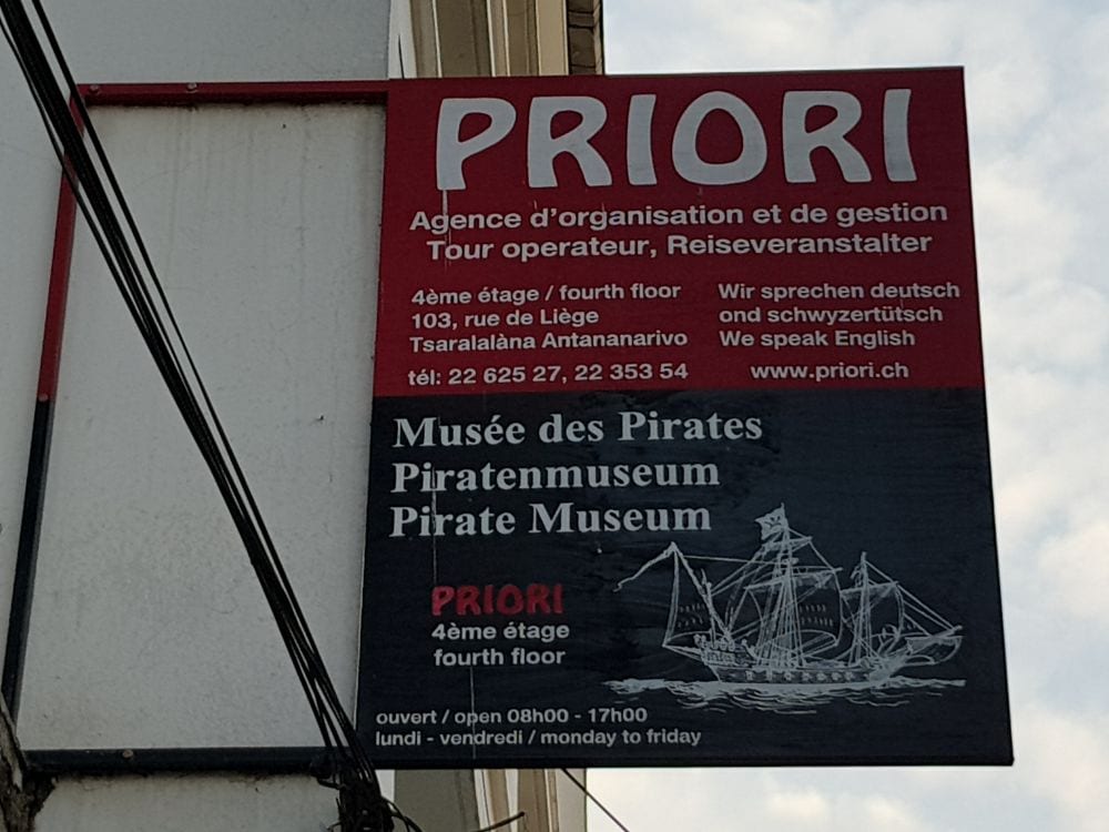 museums in Antananarivo: pirates museum madagascar