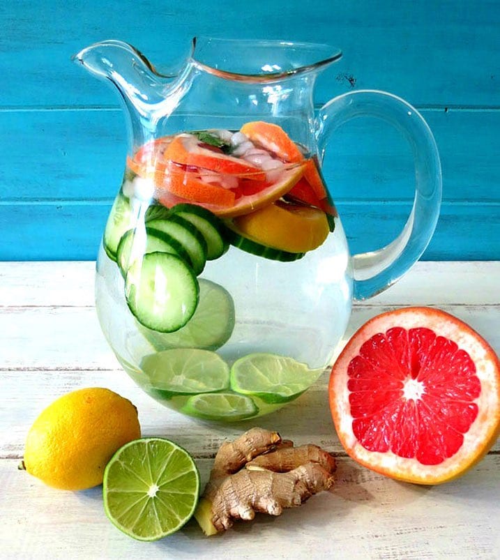 detox water recipe for weight loss in summer