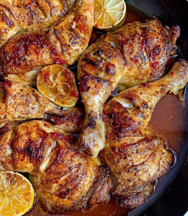 One-pan Oven Baked Chicken Legs