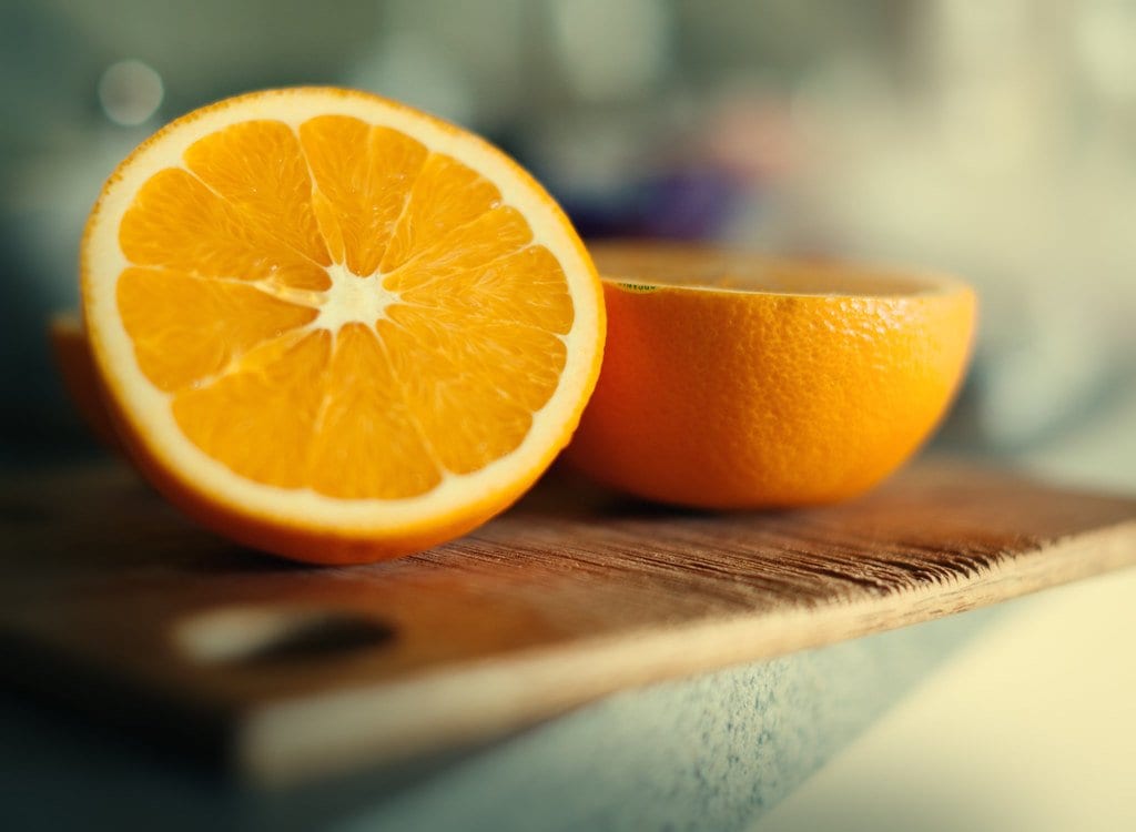 healthiest fruits orange