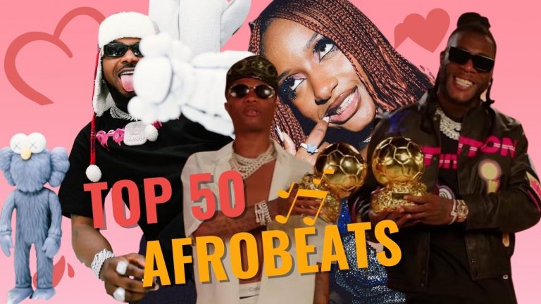 Top 50 Hottest Afrobeats Songs, January 2022