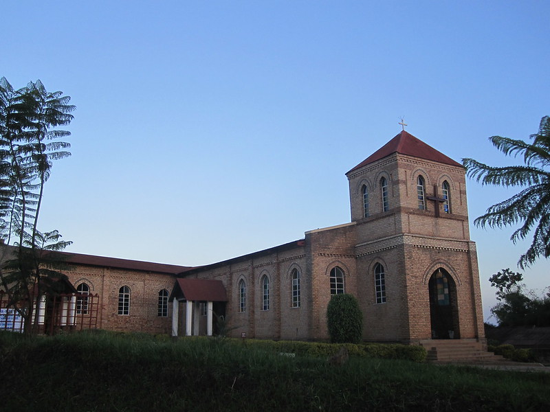 Church in Huye. Rwanda