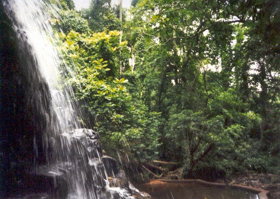 Waterfall near Man, Ivory Coast; fun places